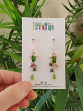 Load image into Gallery viewer, Dream Drops Cluster Earrings in Watermelon