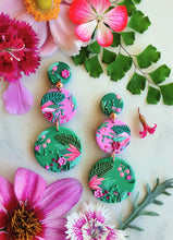 Load image into Gallery viewer, Conditional Custom Painted Polymer Clay Earrings (Premium)