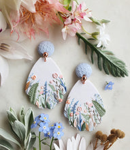 Load image into Gallery viewer, Conditional Custom Painted Polymer Clay Earrings (Premium)