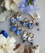 Load image into Gallery viewer, Mini Droplet Hoops- Pearl (Custom Pre-Order)
