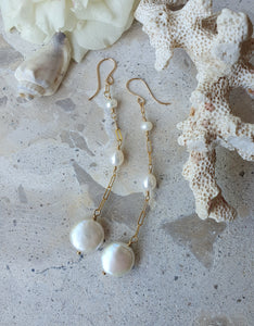 Multi Pearl Chain Drops