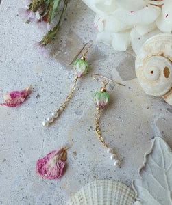PRE-ORDER Floral & Pearl Drops