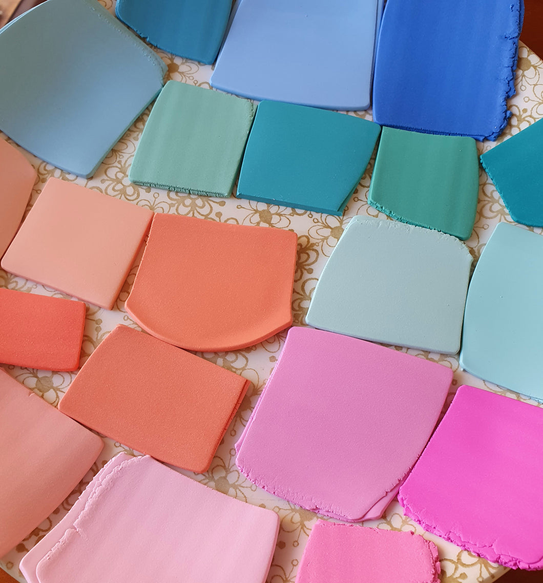 Conditional Custom Painted Polymer Clay Earrings (Premium)