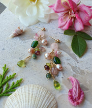 Load image into Gallery viewer, Dream Drops Cluster Earrings in Watermelon
