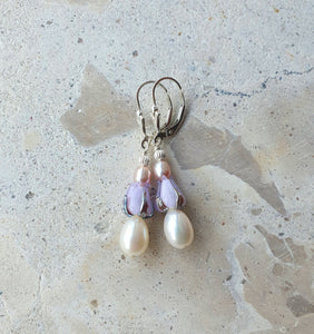 Flower & Pearl Drops