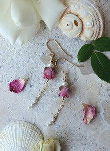 PRE-ORDER Rose & Pearl Drops