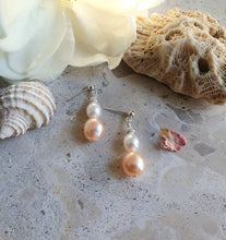 Load image into Gallery viewer, Pearl Droplets in Silver
